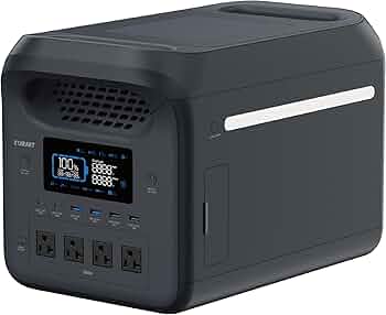 Amazon | EXHEART ポータブル電源 1500W EXPS-1500BK (最大15A